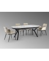 ANTEA -MESA COMEDOR- T MARMOL BLANCO